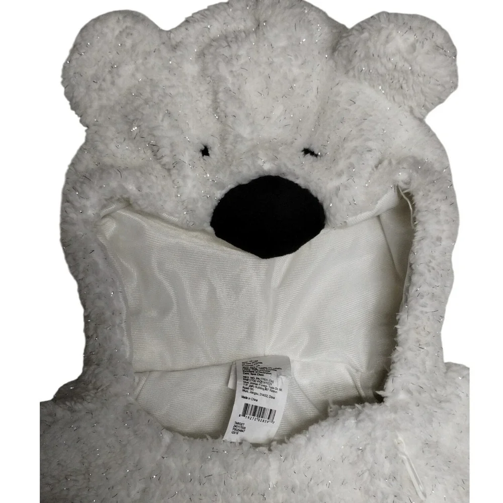 Wondershop Polar Bear Costume 18-24M‎ NWT Plush Winter Christmas Outfit - Picture 4 of 13